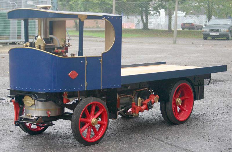 3 inch scale Atkinson steam wagon