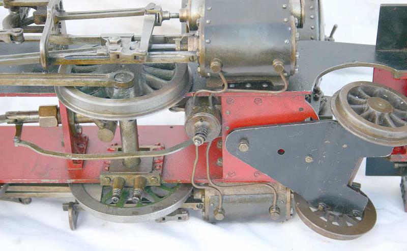 3 1/2 inch gauge LNER 2-6-0 part-built