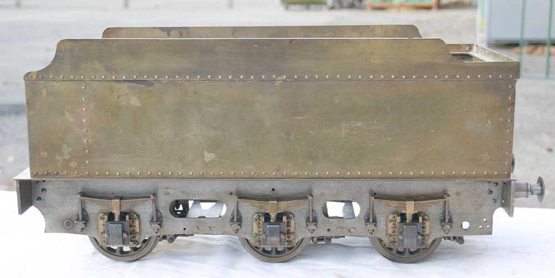 3 1/2 inch gauge LNER 2-6-0 part-built
