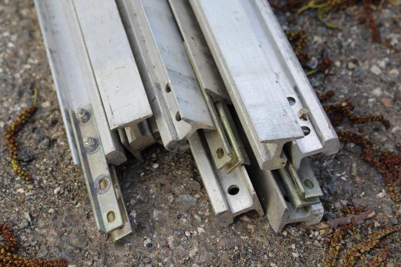10 lengths 28mm aluminium rail