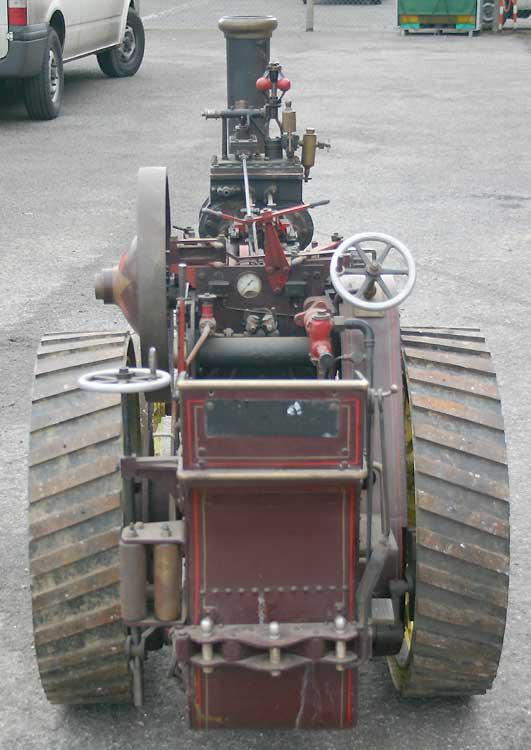 4 inch scale Fowler DCC road locomotive