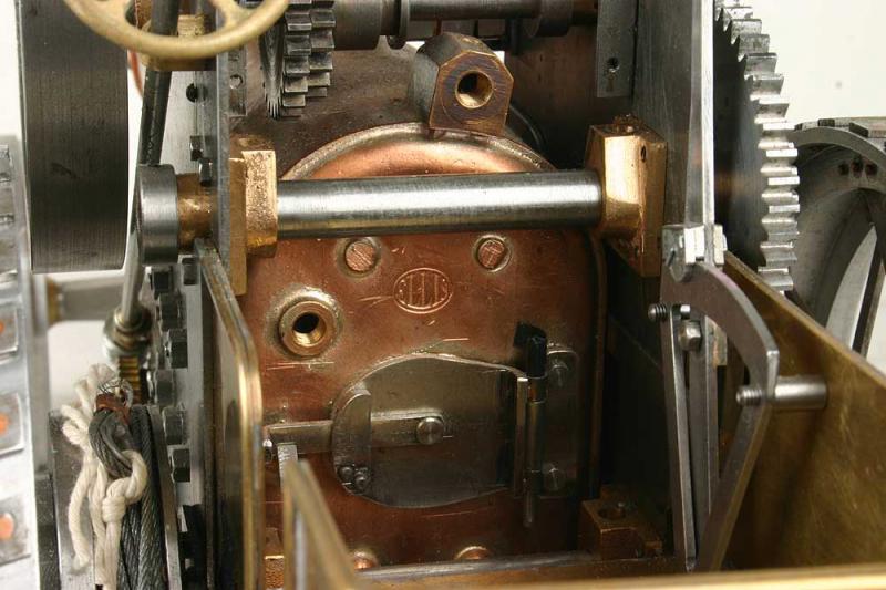 Part-built Minnie traction engine