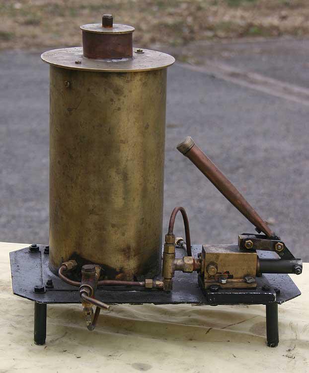 Coal-fired copper boiler