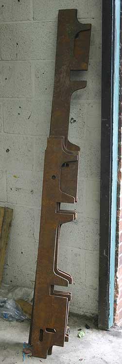 7 1/4 inch gauge Heywood patterns, castings, drawings