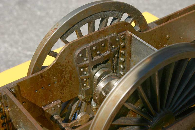 5 inch gauge part-built Stirling 2-2-2