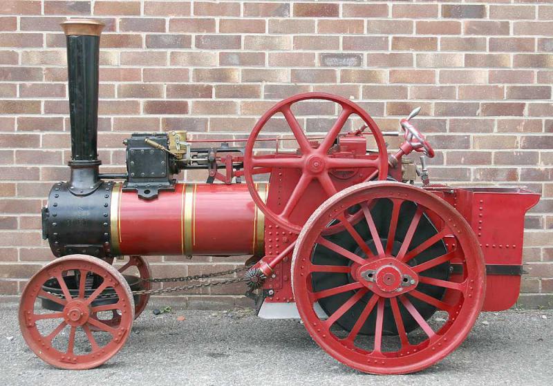 4 1/2 inch scale Allchin traction engine