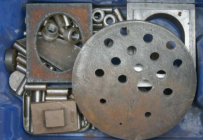 Set 4 inch scale Burrell castings