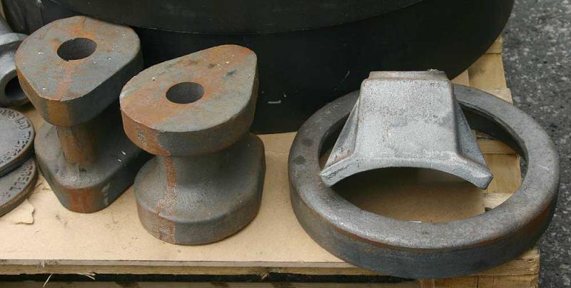 Set 4 inch scale Burrell castings