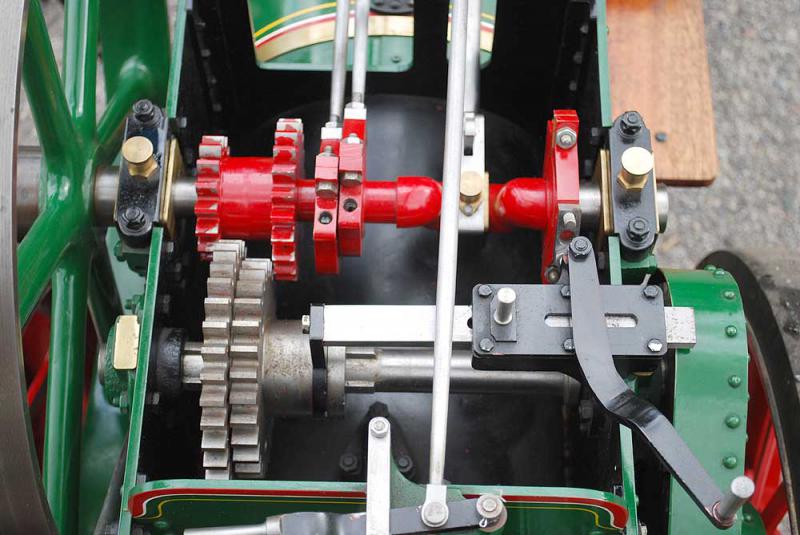 Part-built 4 inch scale Foster traction engine