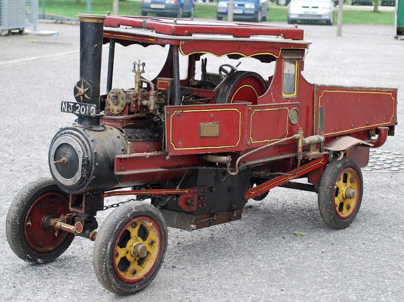 4 inch scale freelance steam wagon
