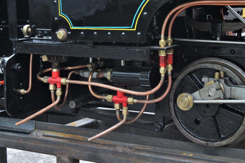 7 1/4 inch gauge "Romulus" 0-6-0 with tender