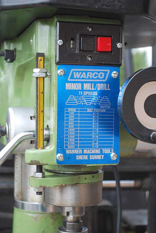 Warco Minor mill