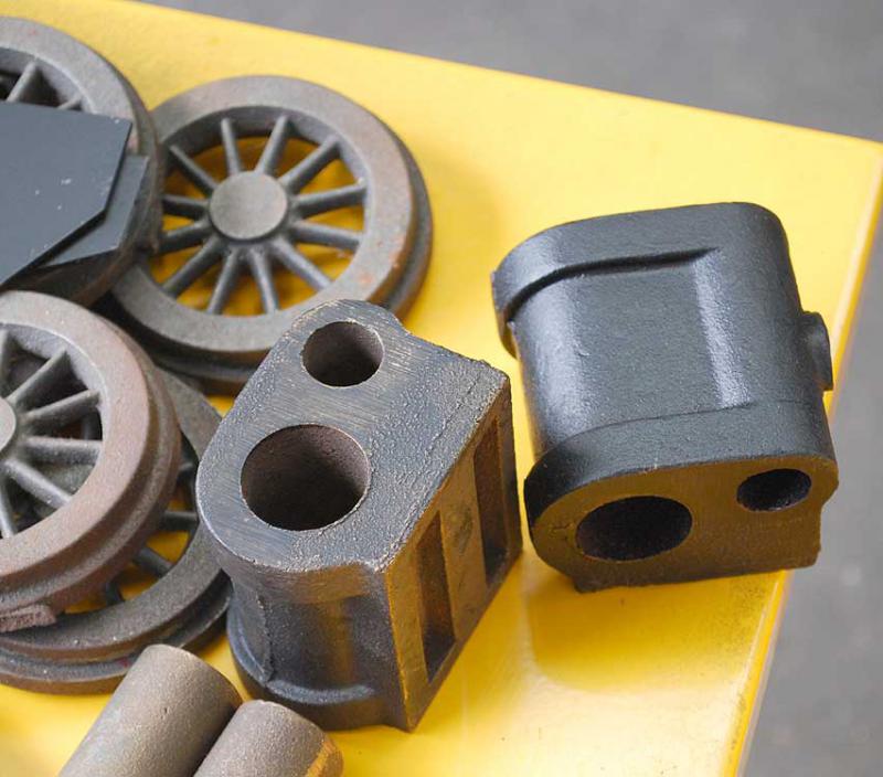 3 1/2 inch gauge Black 5 castings