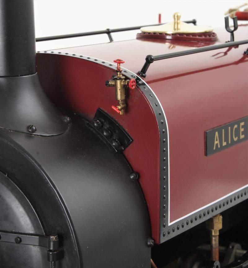 5 inch gauge Hunslet 0-4-0ST "Alice"