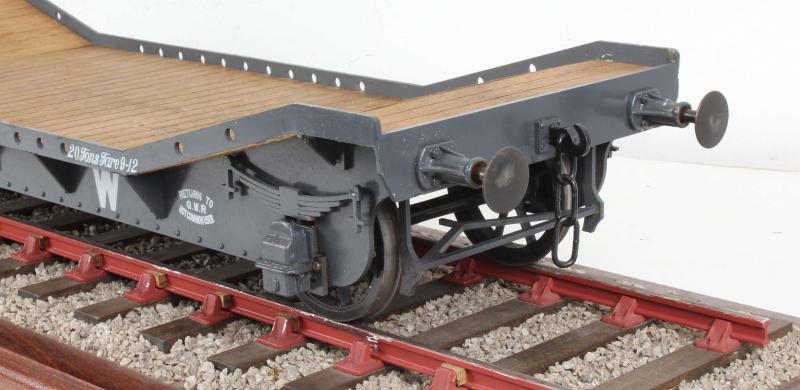 5 inch gauge GWR Loriot-M lowmac wagon