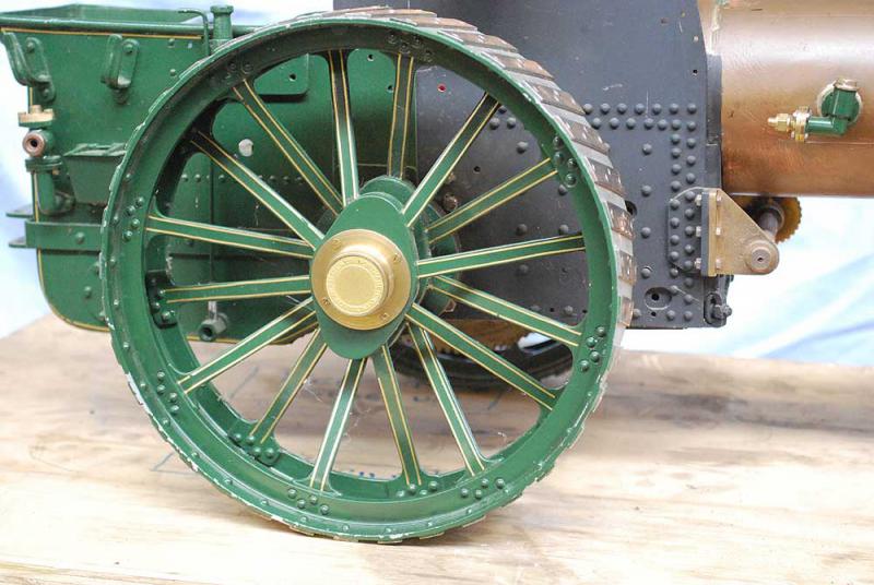 part-built 1 1/2 inch scale Allchin traction engine