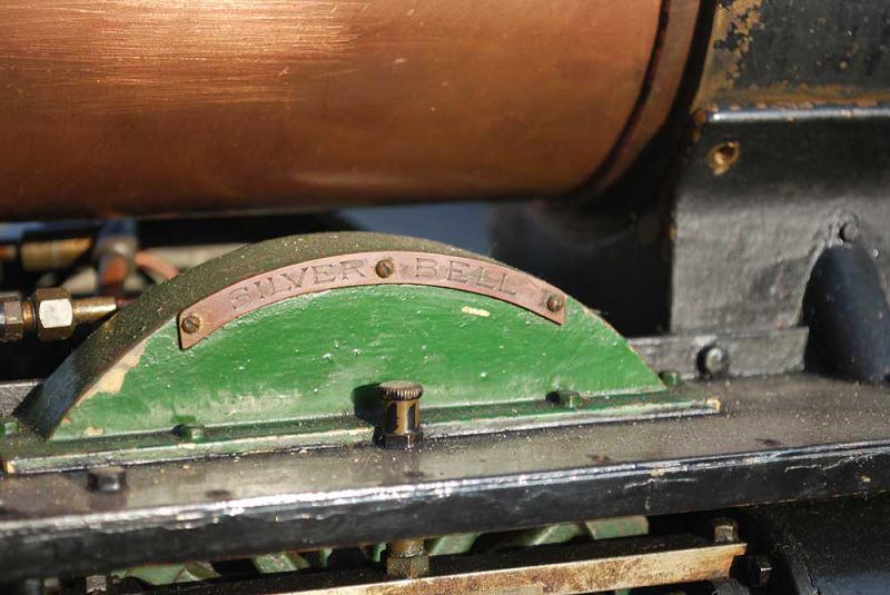 Dismantled 5 inch gauge 0-4-4T 
