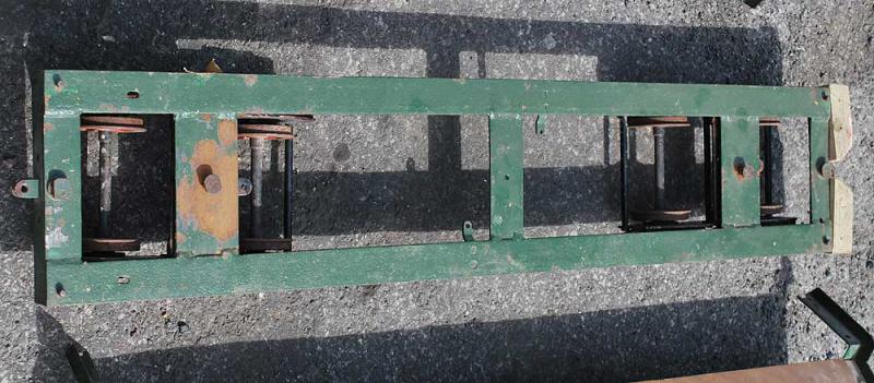 5 inch gauge raised level bogie passenger trolley