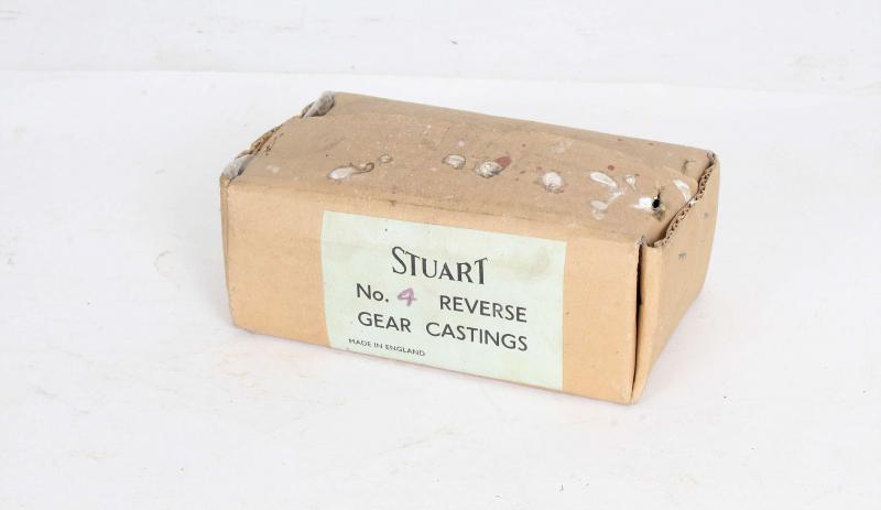 Stuart No.4 castings with reversing gear