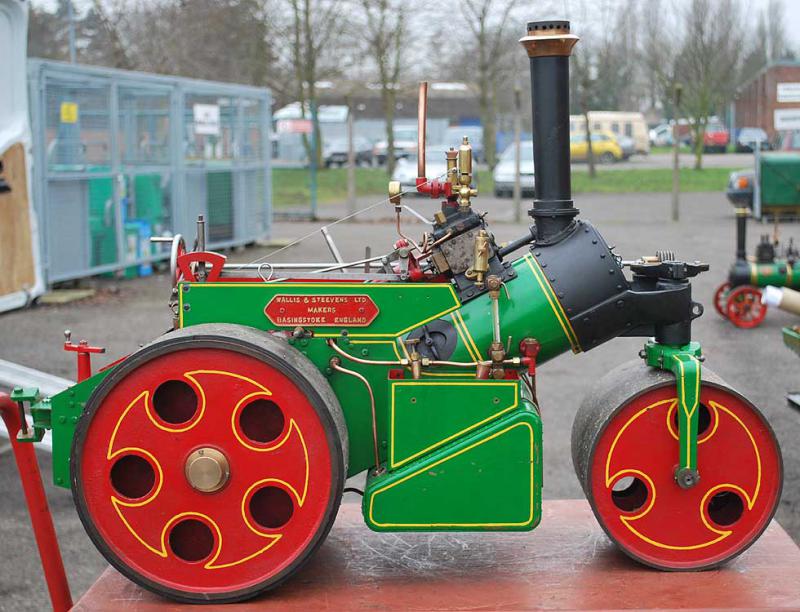3 inch scale Wallis & Simplicity steamroller