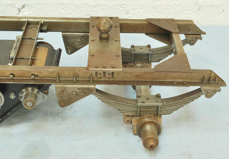 2 inch scale part-built Clayton wagon