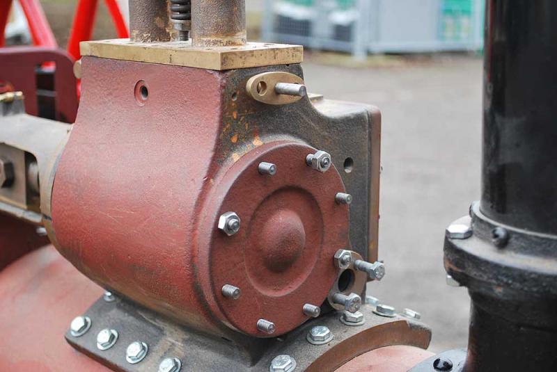 part-built 4 inch scale Garrett traction engine
