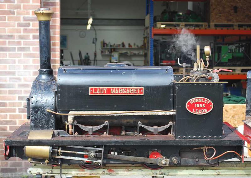 7 1/4 inch gauge Hunslet for restoration