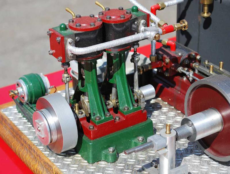 Stuart plant, 500 boiler, D10 & S50 engines, dynamo