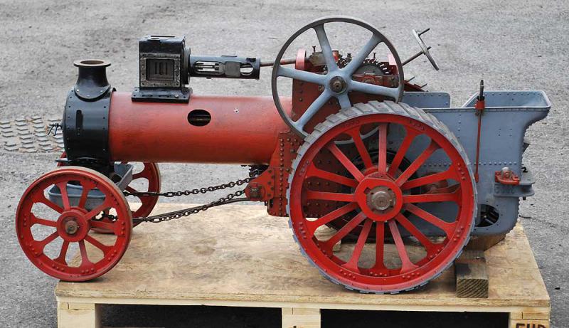 Part-built 3 inch scale Marshall traction engine