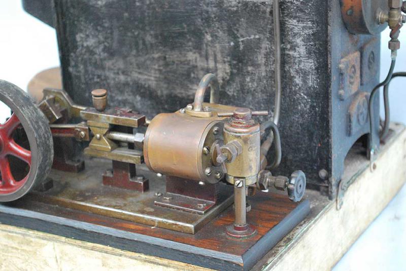 Stuart 504 boiler with mill engine for restoration