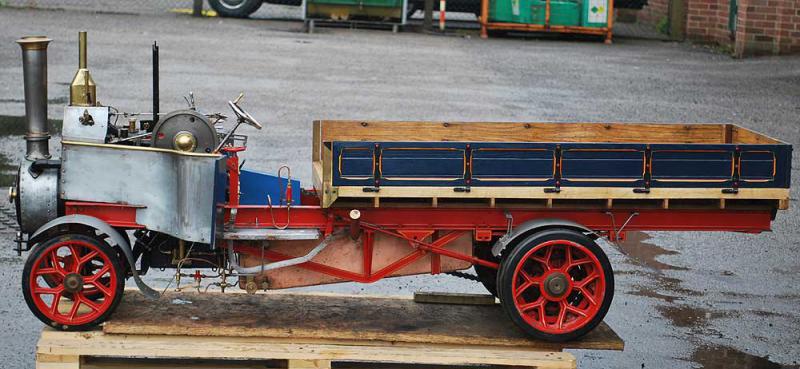 3 inch scale Foden steam wagon