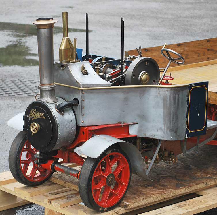 3 inch scale Foden steam wagon
