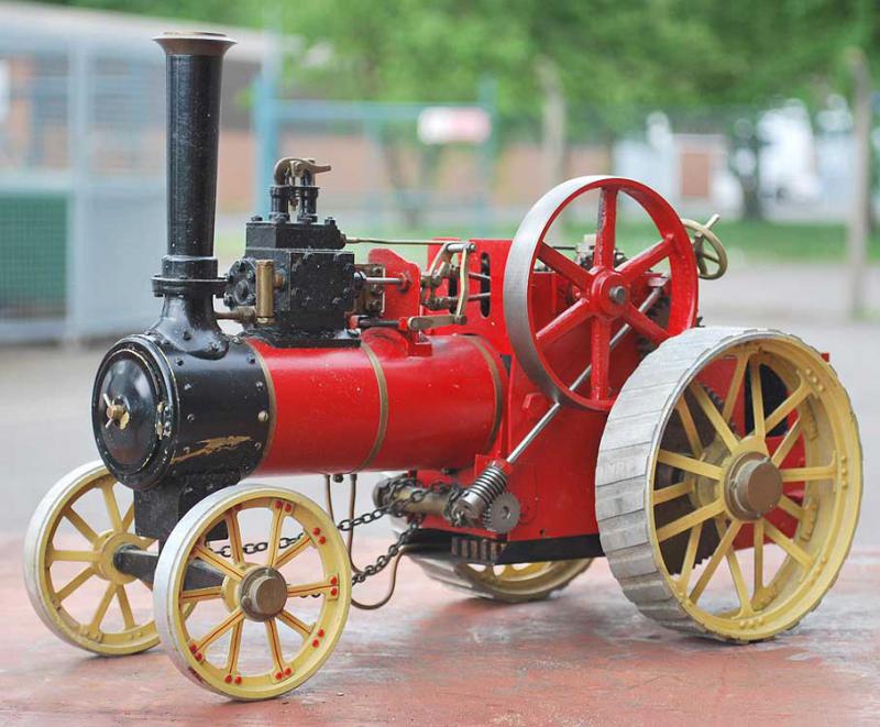 3/4 inch scale coal-fired traction engine