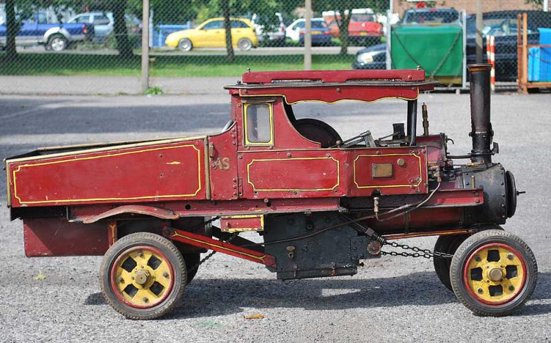 3 inch scale freelance steam wagon