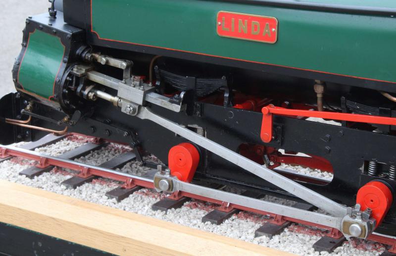 3 1/2 inch gauge Hunslet Penrhyn Class 0-4-0ST "Linda"