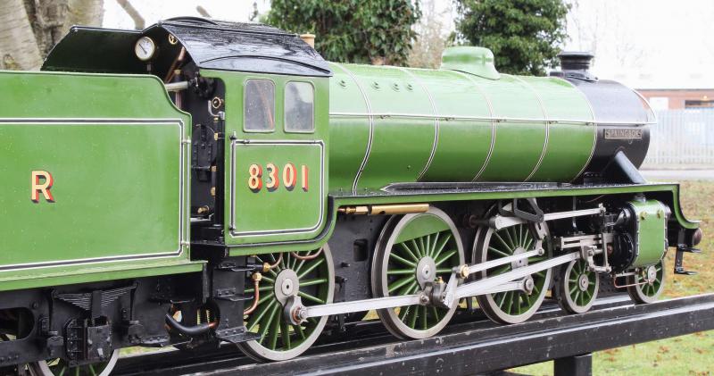 5 inch gauge LNER B1 4-6-0 'Springbok'
