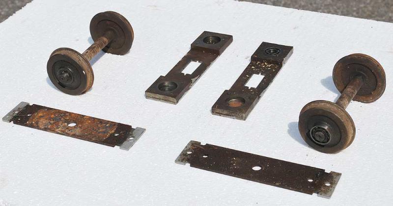 5 inch gauge dismantled bogie