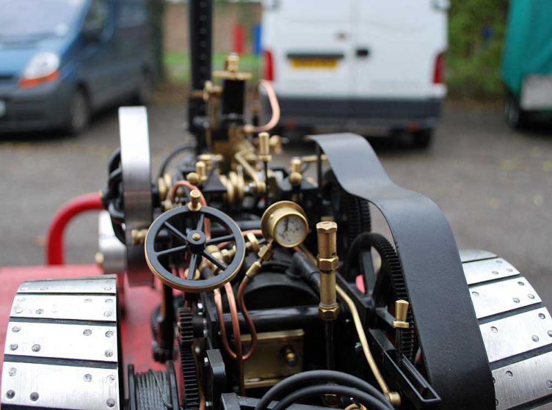 Markie ploughing engine