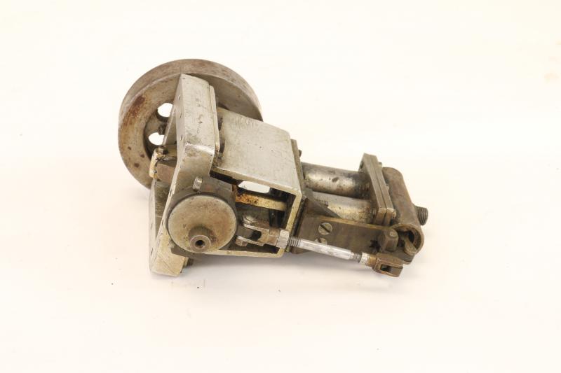 Small scratch-built twin cylinder engine