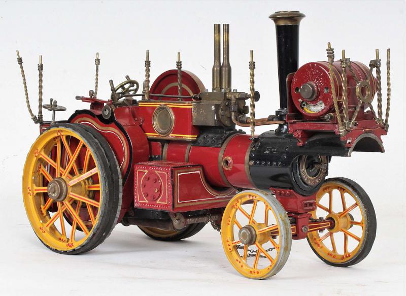 3/4 inch scale Burrell Showmans engine