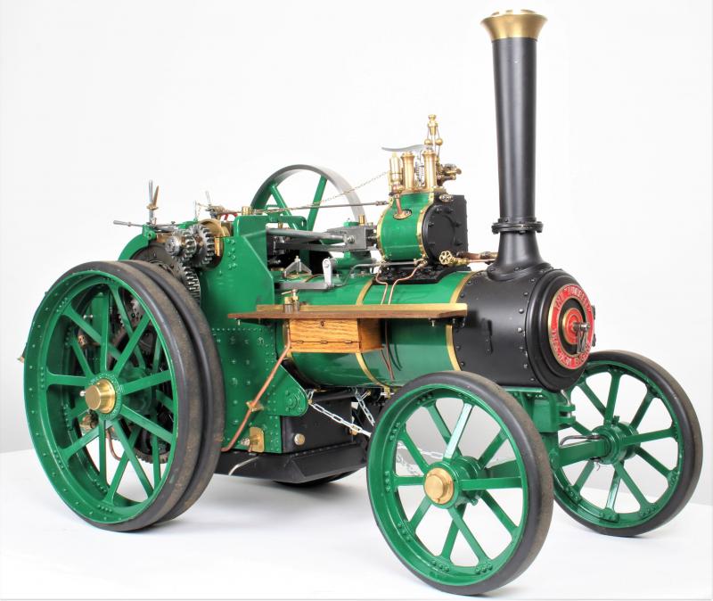 2 inch scale Burrell agricultural engine