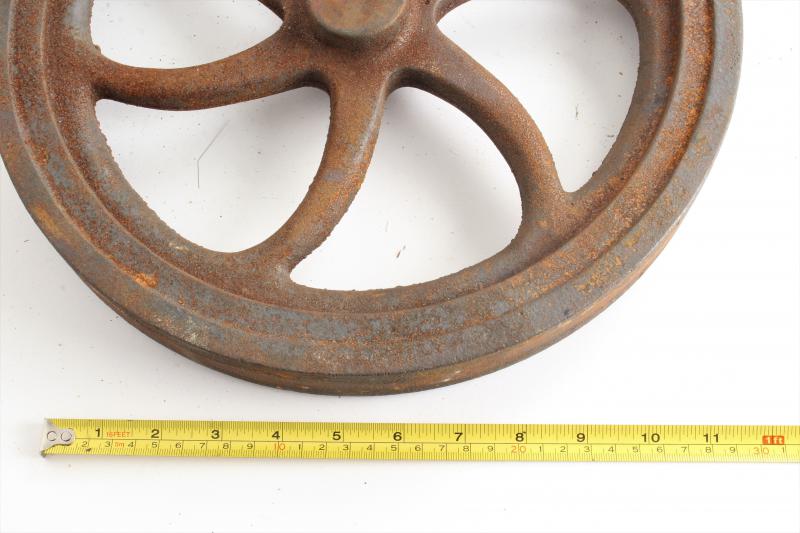 13 inch diameter cast iron flywheel