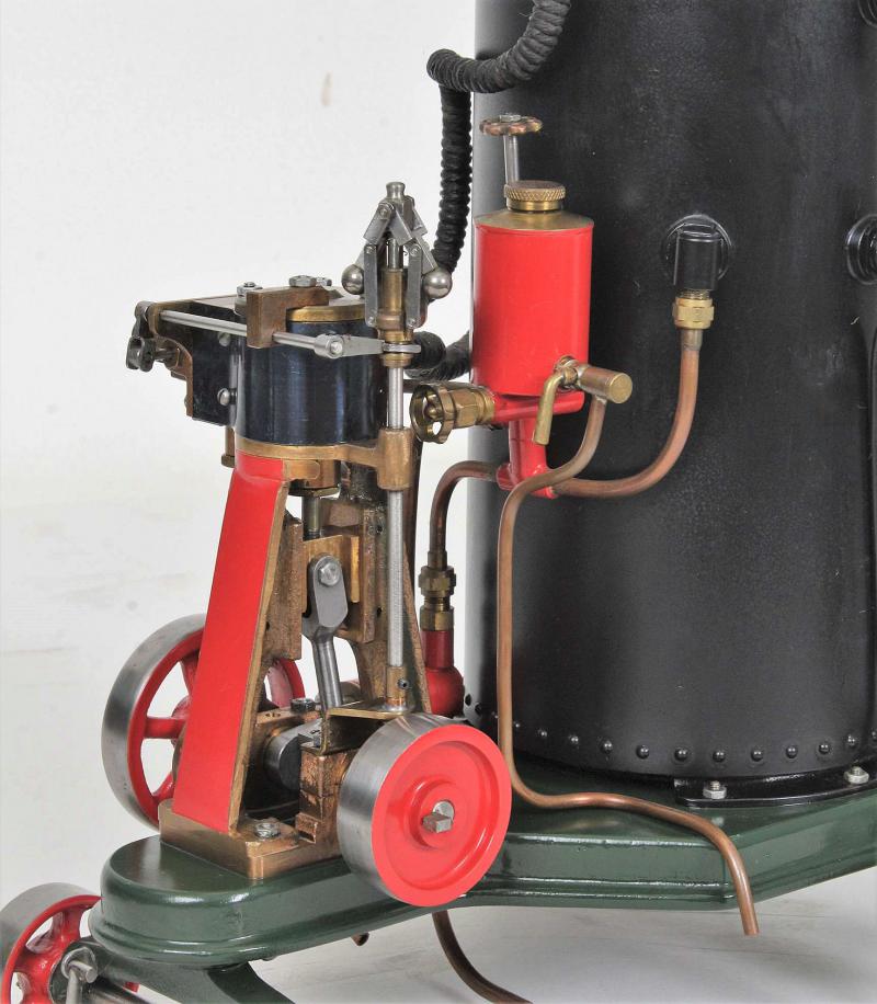 Dairy engine with boiler