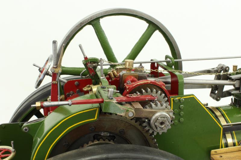 2 inch scale Burrell agricultural engine
