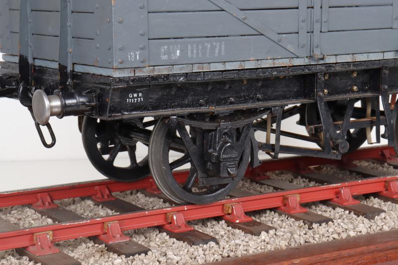 5 inch gauge GWR plank wagon