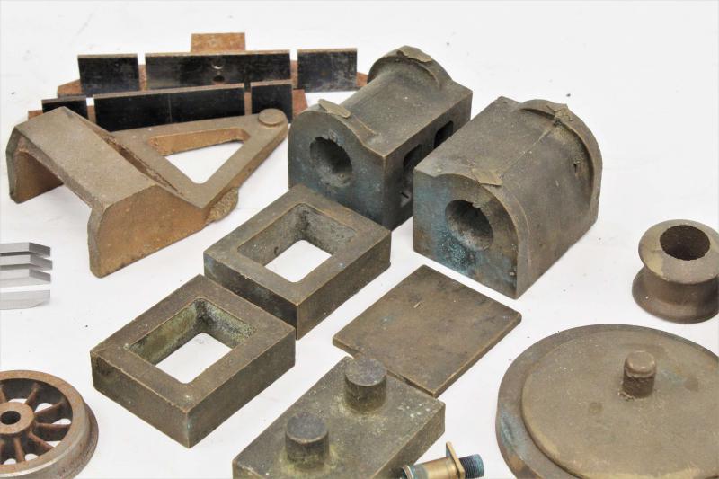 3 1/2 inch gauge LMS 2-6-0 castings with commercial boiler