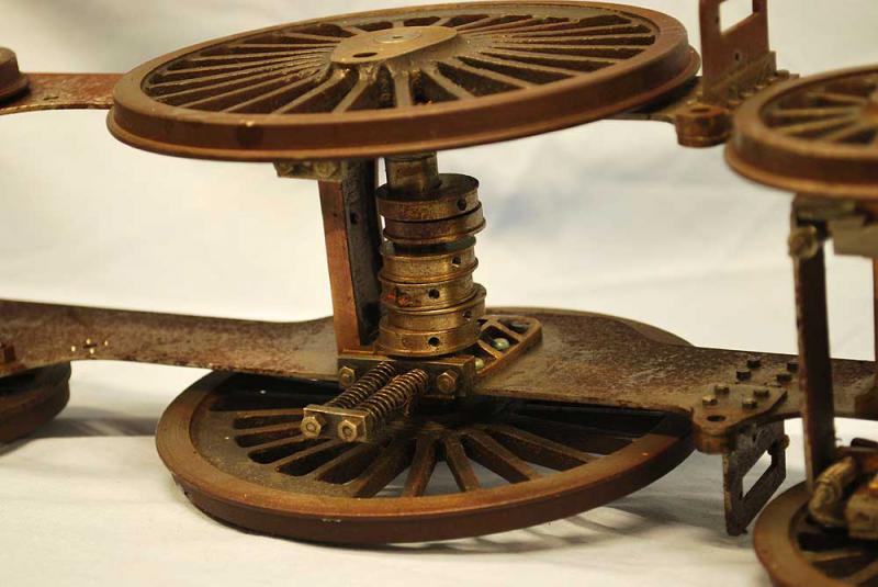 3 1/2 inch gauge Stirling Single part-built