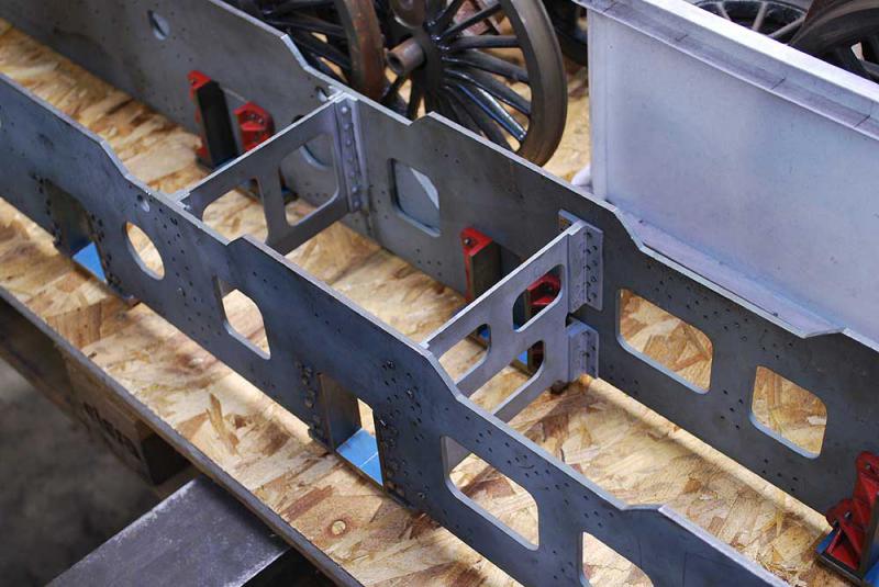 7 1/4 inch gauge King castings, frames