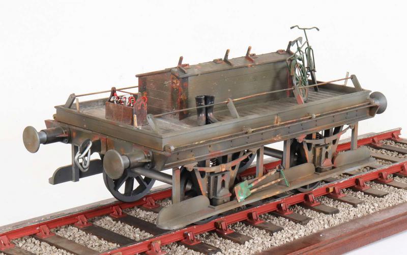 5 inch gauge GWR shunters wagon