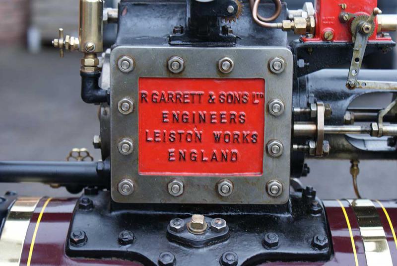4 inch Garrett traction engine